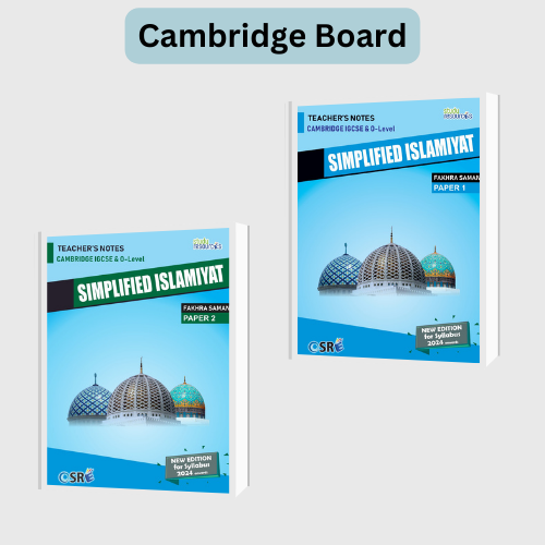 Cambridge IGCSE/O-Level Simplified Islamiyat (P1 & P2)(0493/2058) Teac ...