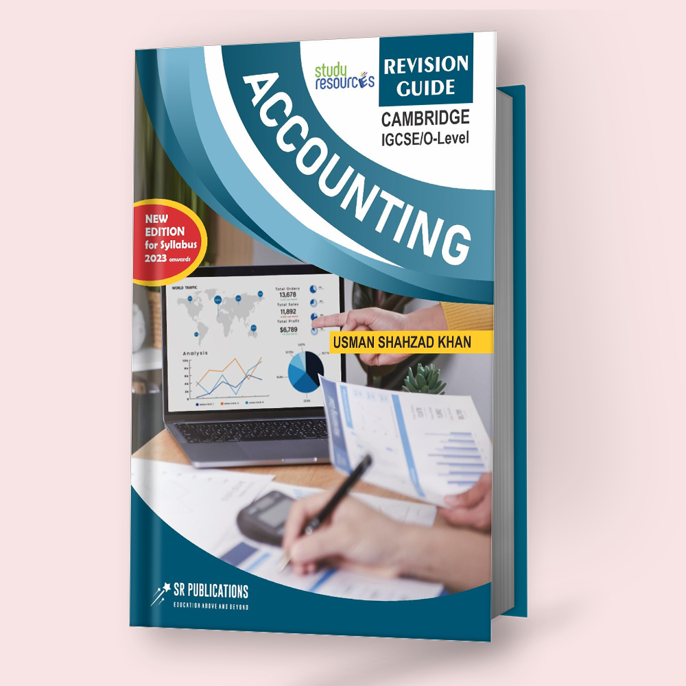 Cambridge IGCSE/O-Level Accounting (0452/7707) Revision Guide By Sir ...