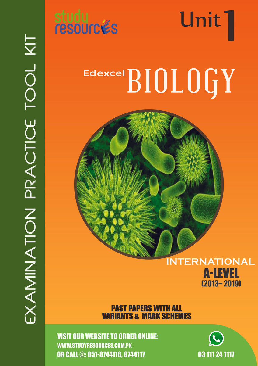 Edexcel A-Level Biology Unit-1 Past Papers (2013-2019) – Study Resources