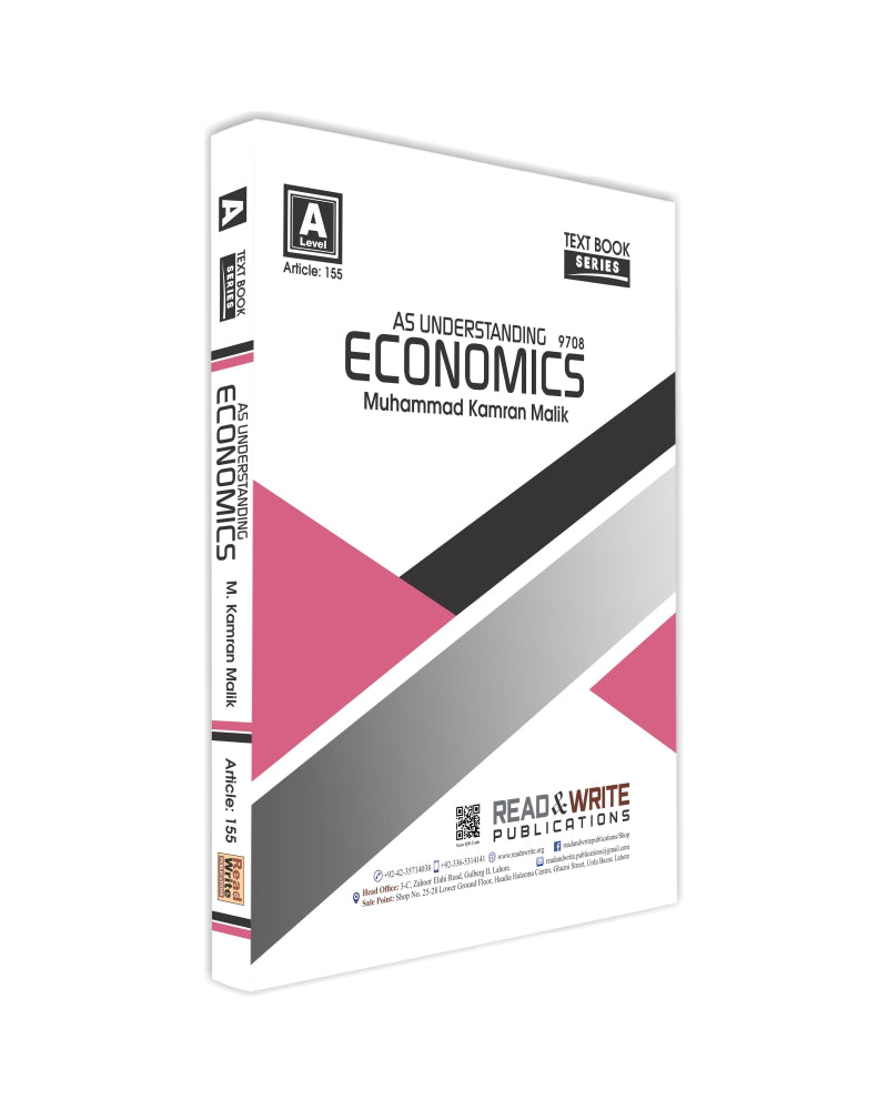 Cambridge AS-Level Understanding Economics (9708) R&W 155 Updated for 2023 Syllabus