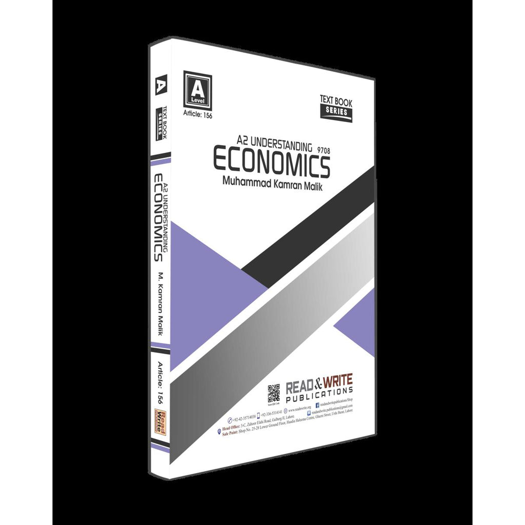 Cambridge A-Level Understanding Economics (9708) by Muhammad Kamran Malik R&W 156 Updated for 2023 Syllabus