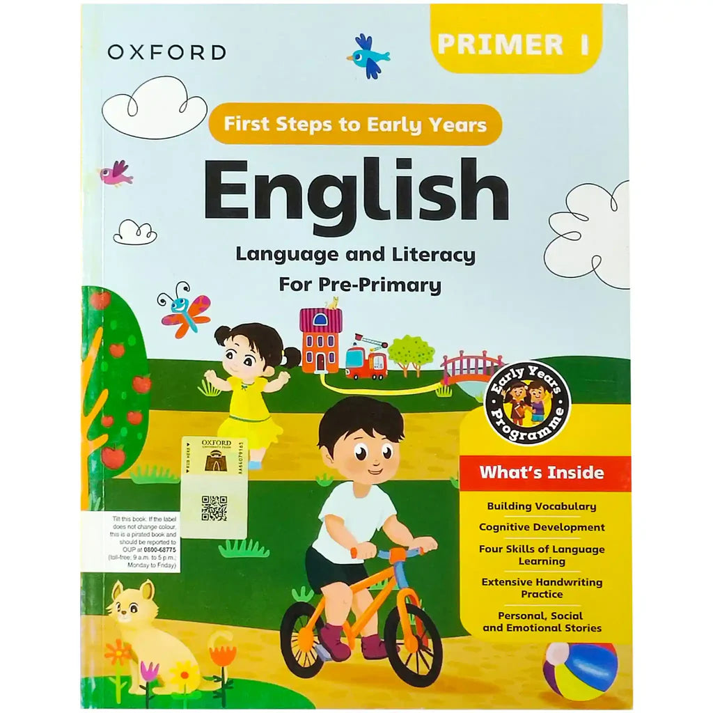 First Step to Early Years English Book Primer 1