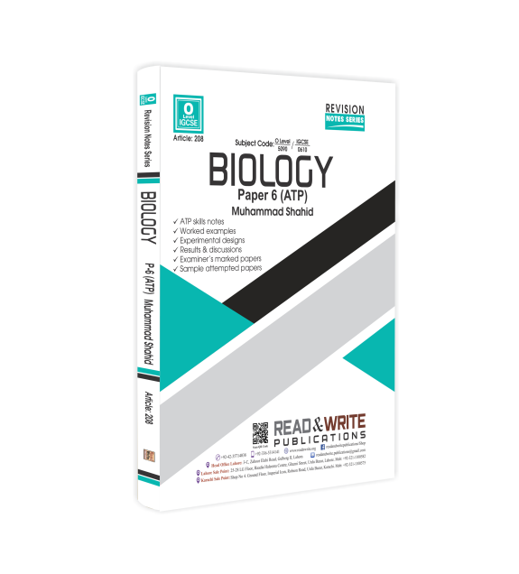 Cambridge O-Level Biology (5090) Paper-6 ATP R&W 208