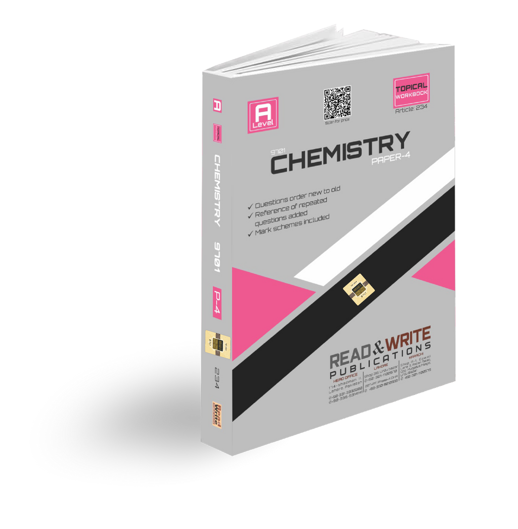 Cambridge A-Level Chemistry (9701) P-4 Topical Workbook by Editorial Board R&W 234