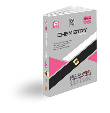 Cambridge A-Level Chemistry (9701) P-4 Topical Workbook by Editorial Board R&W 234