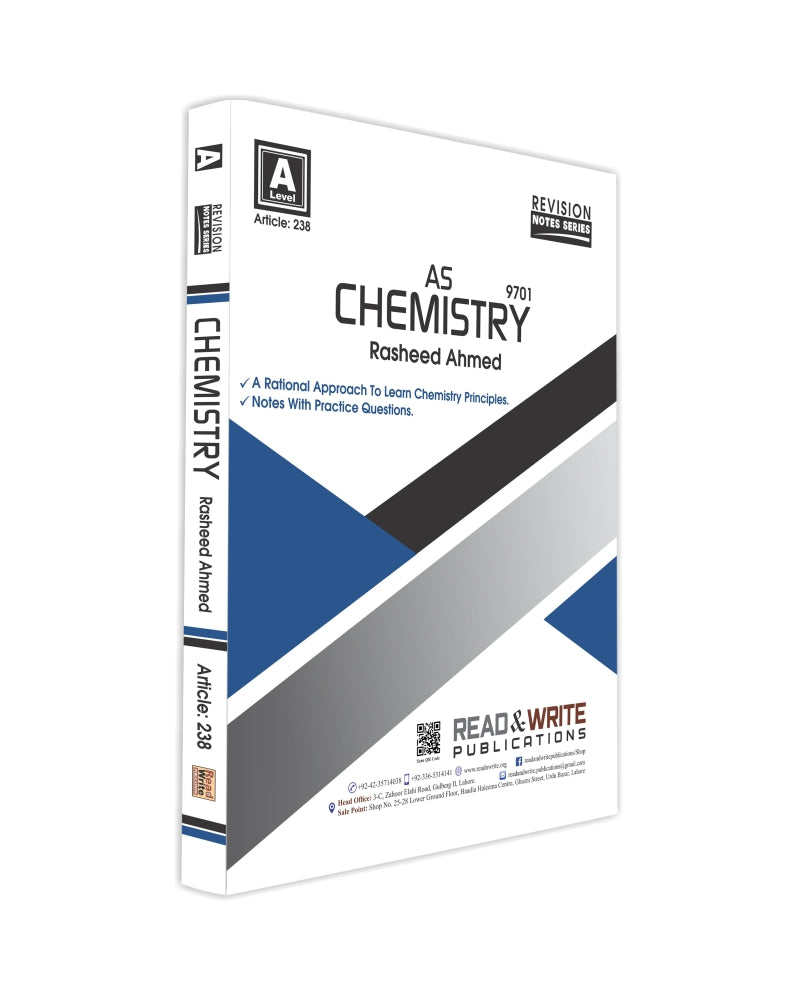 Cambridge AS-Level Chemistry (9701) Revision Notes by Rasheed Ahmad R&W 238