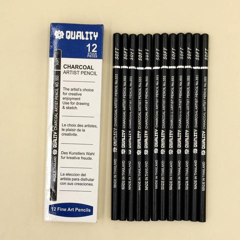 Charcoal Pencil Black (Quality)