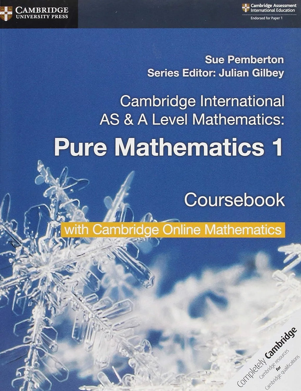 Cambridge International As & A Level Mathematics Pure Mathematics 1 Coursebook With Cambridge Online Digital Content