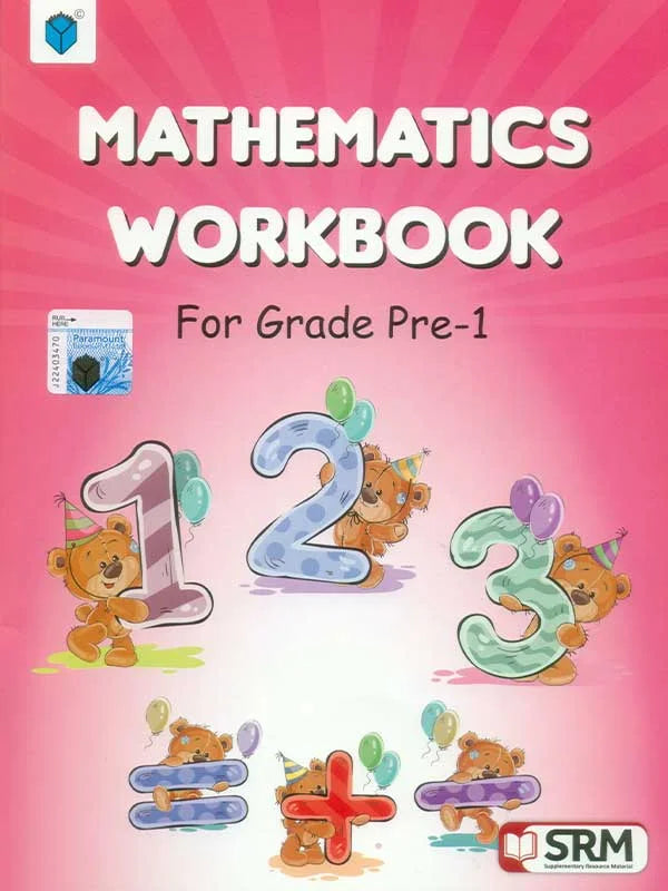 Mathematics Workbook For grade Pre 1