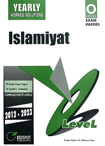 Cambridge O-Level Islamiyat (2058) (Yearly) RedSpot (2024 Edition)