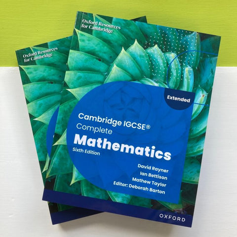 Cambridge IGCSE Complete Mathematics (0580) Extended Coursebook by OUP (6th Edition)