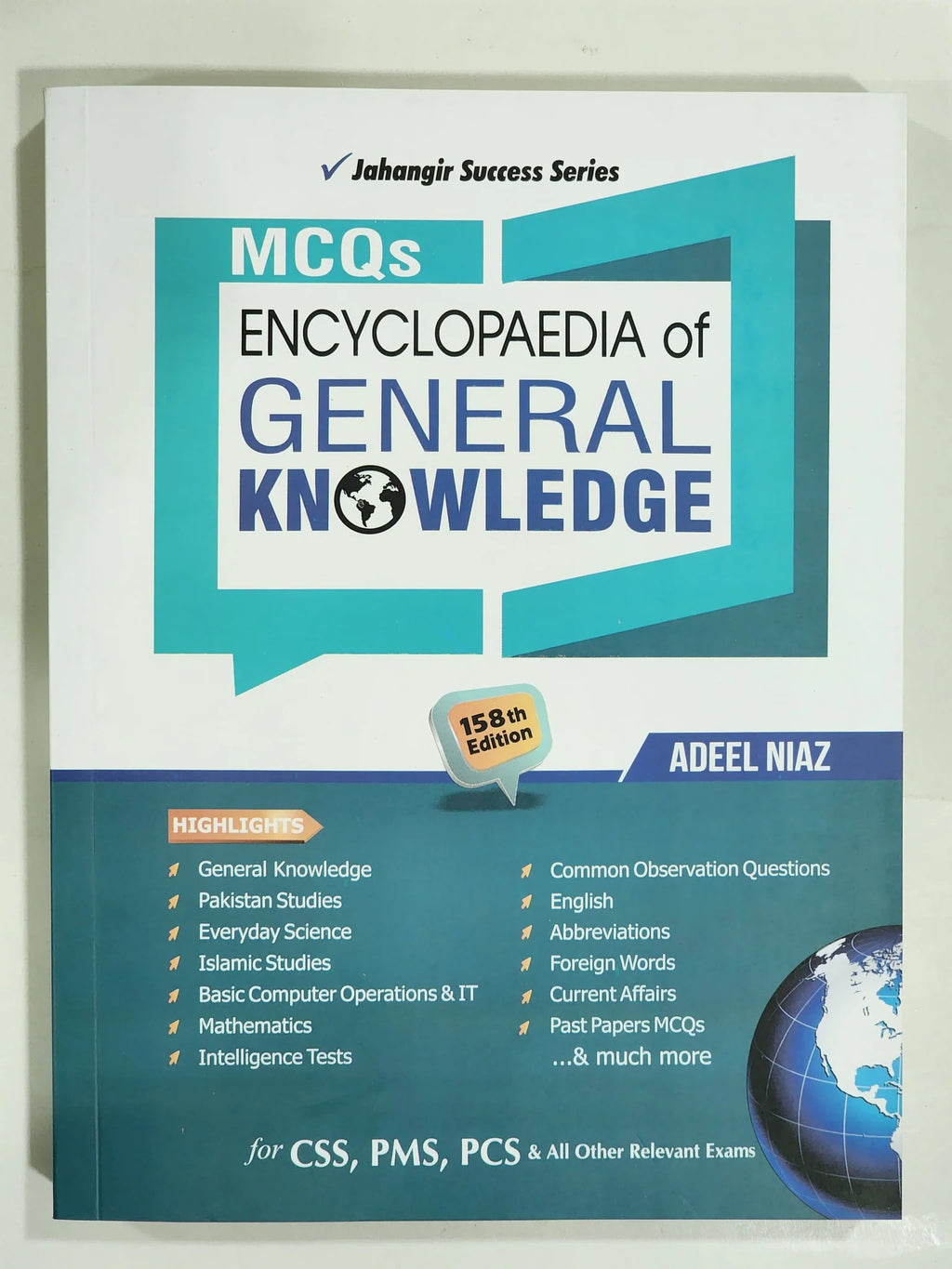 MCQs Encyclopedia of General Knowledge By Adeel Niaz (Jahangir Series)