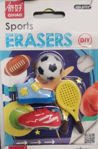 Fancy Eraser Set (Pack of 4)