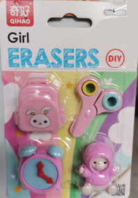 Fancy Eraser Set (Pack of 4)