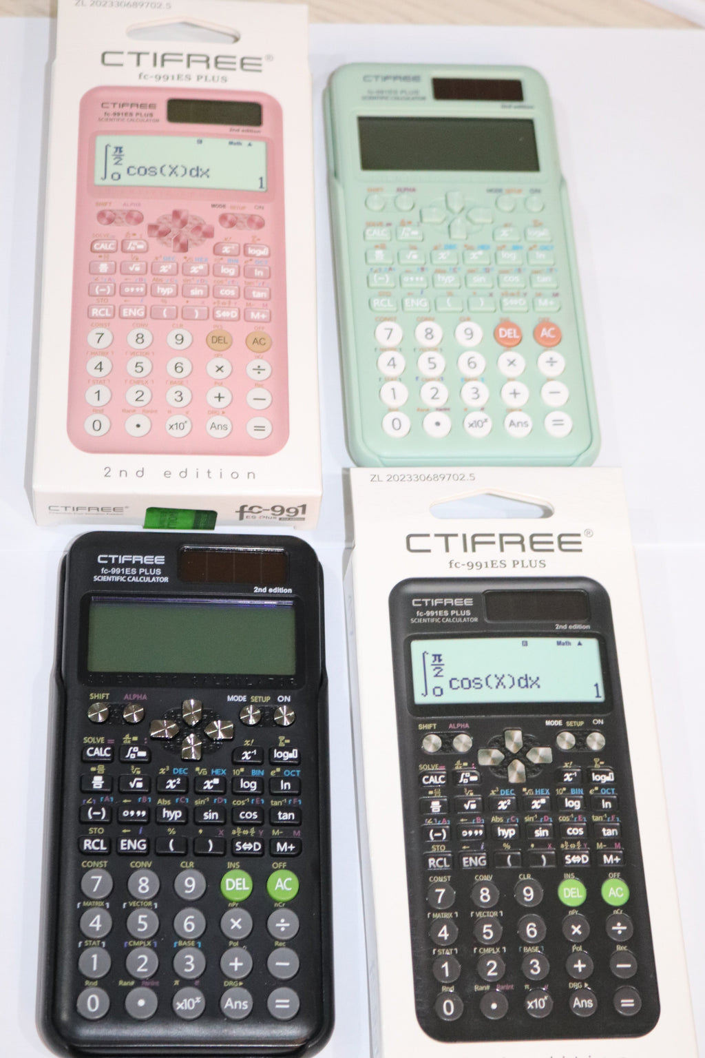 CTIFREE Calculator FC-991ES PLUS