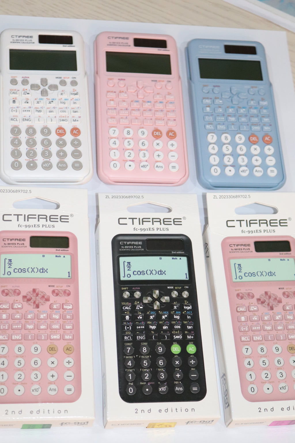 CTIFREE Calculator FC-991ES PLUS