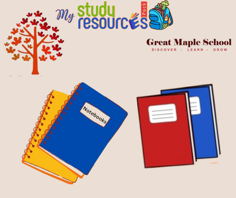 Great Maple School Class 3- Note Books Pack