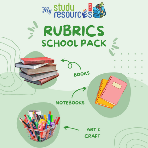 Rubrics School Kinder Garten Complete Resource Pack