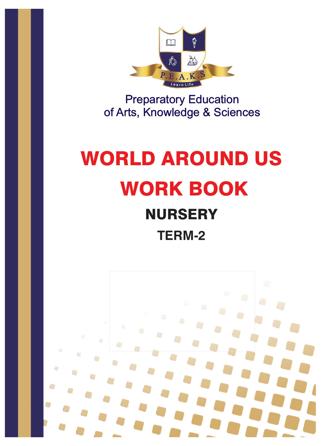 PEAKS Nursery Workbook Pack for Term 1