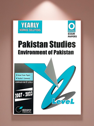 Cambridge O-Level Pakistan Studies (2059) (Environment of Pakistan) Yearly RedSpot (2023 Edition)