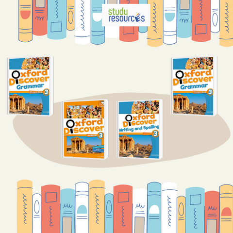 Oxford Discover English Level 3 (Pack of 4 books)