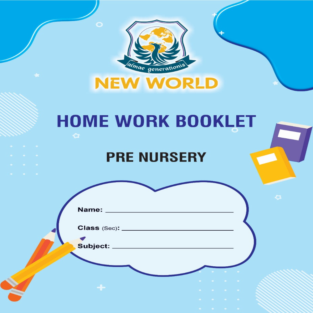 NWSS Classwork Booklet for Pre-Nursery