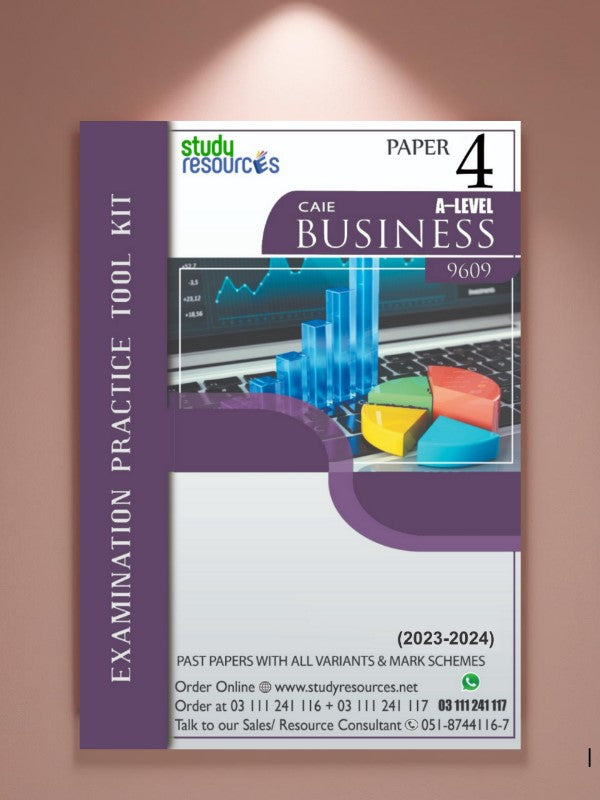 Cambridge A-Level Business (9609) P-4 Past Papers (2023-2024)