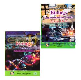 Class 9 Matric Biology Textbook + Experimental Skills Book (Federal Board)