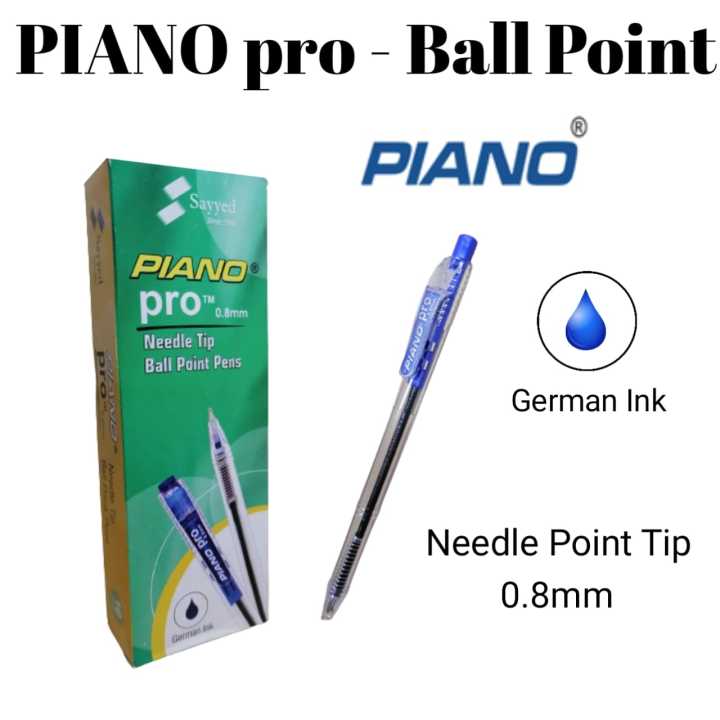 Piano Pro Needle Tip Ball point (0.8mm)