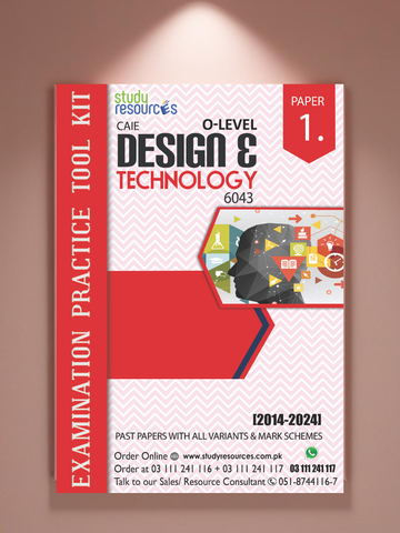 Cambridge O-Level Design & Technology (6043) P-1 Past Papers Part-1 (2014-2024)