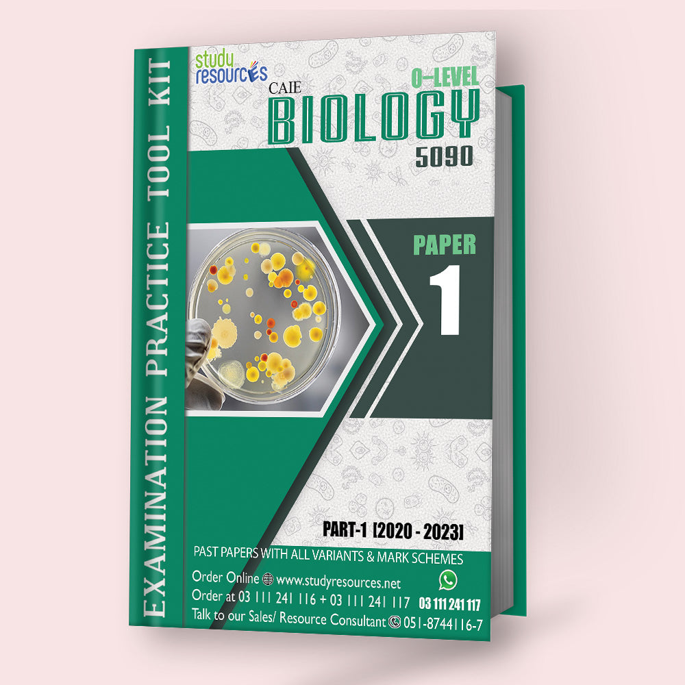 Cambridge O-Level Biology (5090) P-1 Past Papers Part-1 (2020-2023) - Study Resources