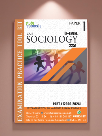 Cambridge O-Level Sociology (2251) P-1 Past Papers Part-1 (2020-2024)