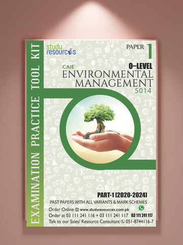 Cambridge O-Level Environmental Management (5014) P-1 Past Papers Part-1 (2020-2024)