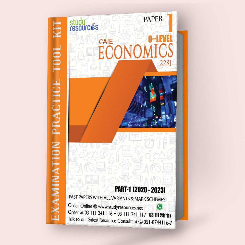 Cambridge O-Level Economics (2281) P-1 Past Papers Part-1 (2020-2023) - Study Resources