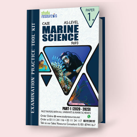 Cambridge AS-Level Marine Science (9693) P-1 Past Papers (2020-2023)