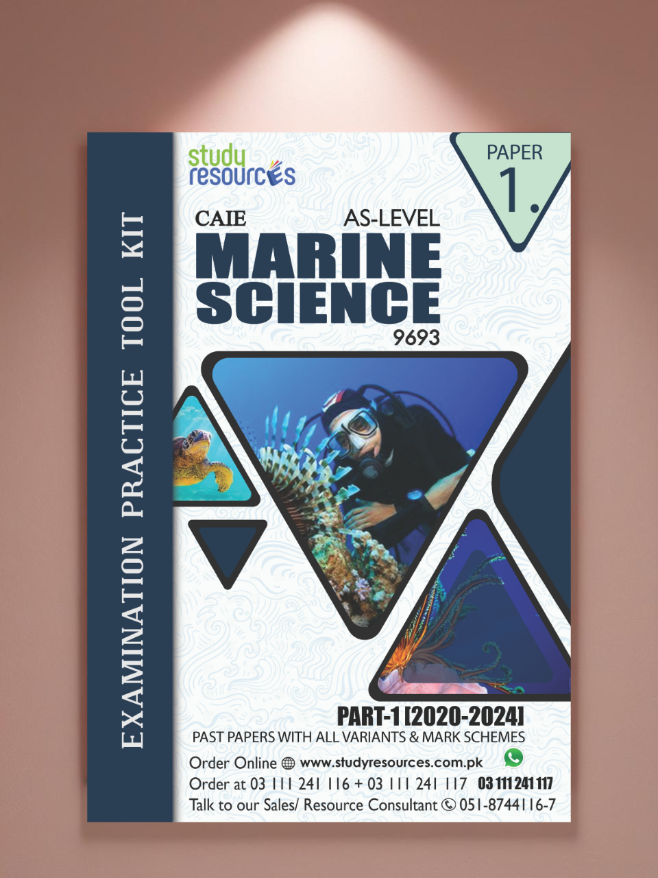 Cambridge AS-Level Marine Science (9693) P-1 Past Papers Part-1 (2020-2024)