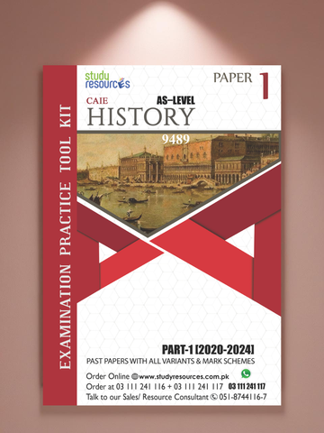 Cambridge AS-Level Histroy (9489) P-1 Past Papers Part-1 (2020-2024)