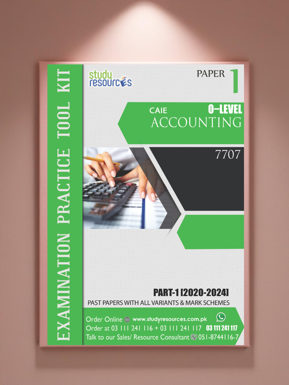 Cambridge O-Level Accounting (7707) P-1 Past Papers Part-1 (2020-2024)