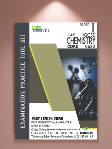 Cambridge IGCSE Chemistry (0620) P-1 Past Papers Part-1 (2020-2024) Core