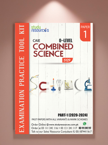 Cambridge O-Level Combined Science (5129) P-1 Past Papers Part-1 (2020-2024)