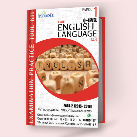 Cambridge O-Level English Language (1123) P-1 Past Papers Part-2 (2015-2019) - Study Resources