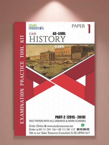 Cambridge AS-Level Histroy (9489) P-1 Past Papers Part-2 (2015-2019)