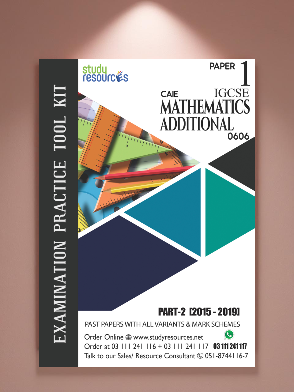 Cambridge IGCSE Mathematics Additional (0606) P-1 Past Papers Part-2 (2015-2019)