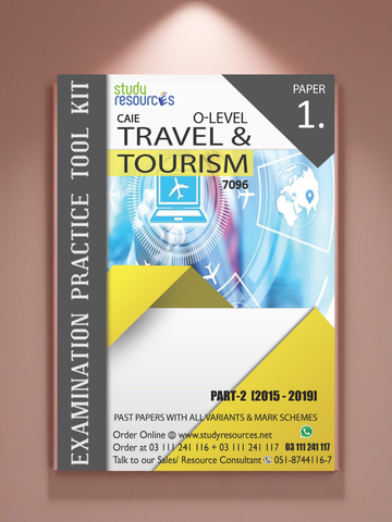 Cambridge O-Level Travel & Tourism (7096) P-1 Past Papers Part-2 (2015-2019)