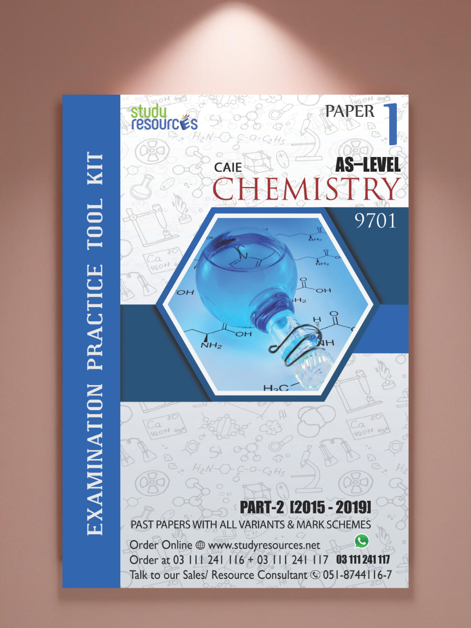 Cambridge AS-Level Chemistry (9701) P-1 Past Papers Part-2 (2015-2019)