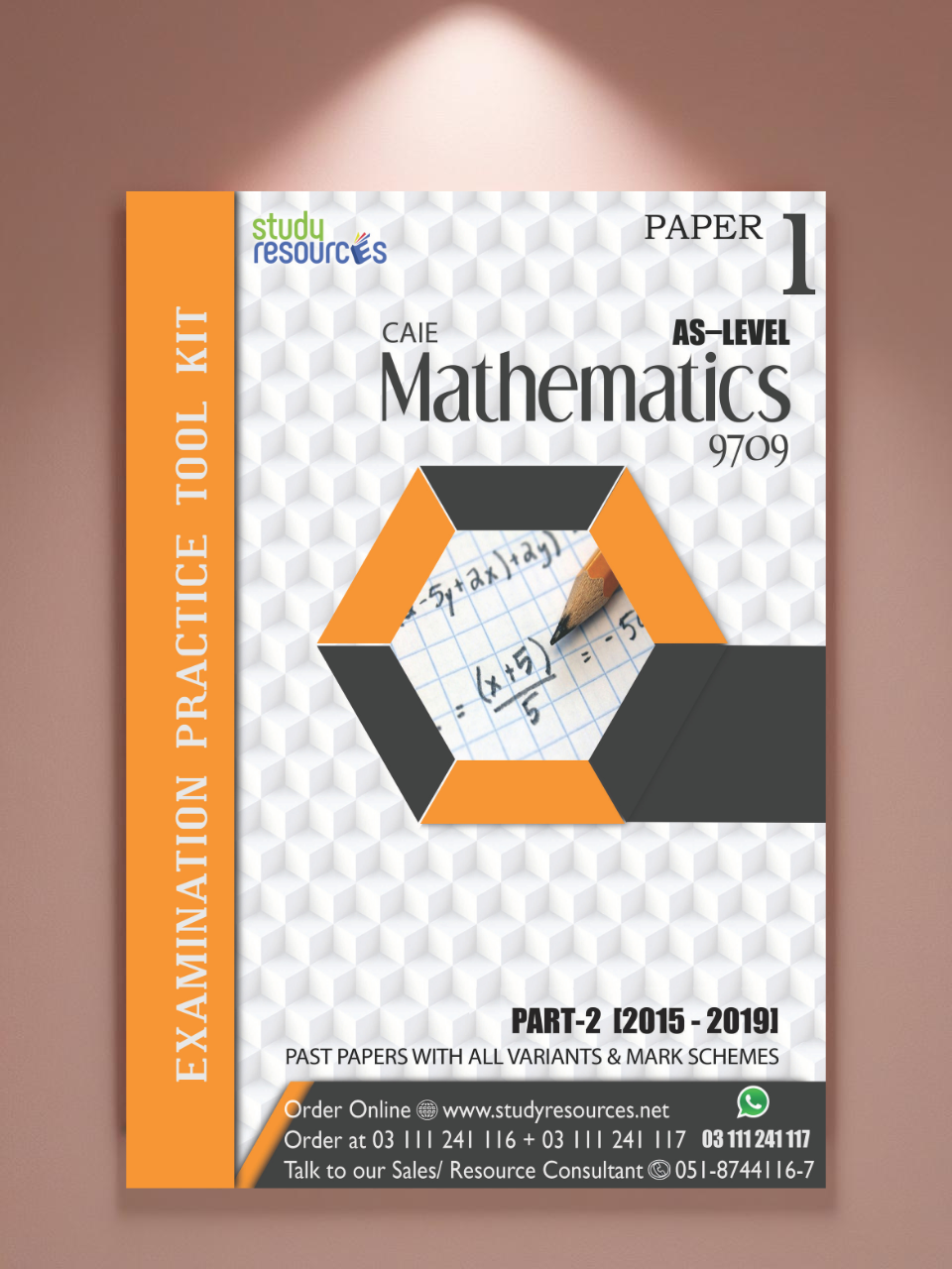 Cambridge AS-Level Mathematics (9709) P-1 Past Papers Part-2 (2015-2019)