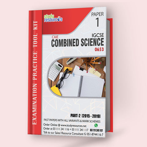 Cambridge IGCSE Combined Science (0653) P-1 Past Papers Part-2 (2015-2019)