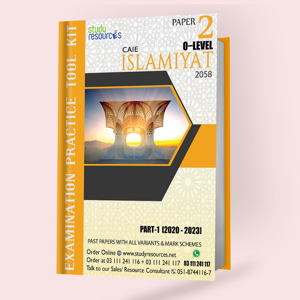 Cambridge O-Level Islamiyat (2058) P-2 Past Papers Part-1 (2020-2023)