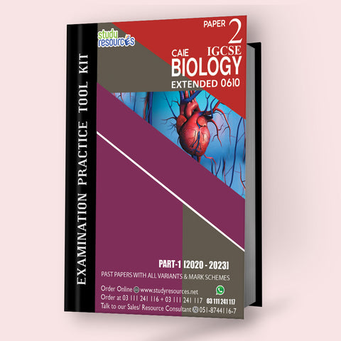 Cambridge IGCSE Biology (0610) P-2 Past Papers Part-1 (2020-2023) Extended