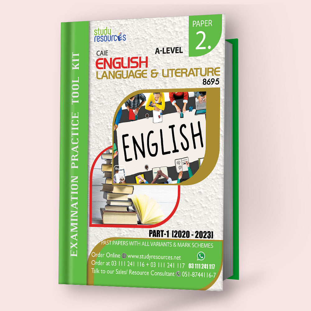 Cambridge A-level English language and Literature (8695) P-2 Past Paper Part-1 (2020-2023)